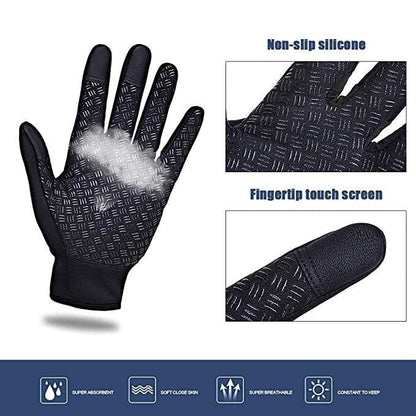 HeatGripX Windproof Thermal Slip Cold Weather Gloves