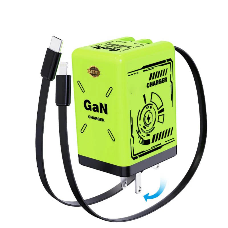 GaNPro 45W Retractable Fast Charger Cube