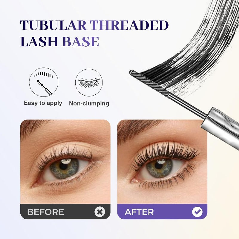 Metal-Wand Lengthening Waterproof Mascara