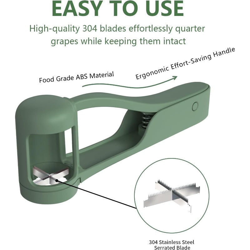 Quick Fruit Quarter Cutter for Toddlers