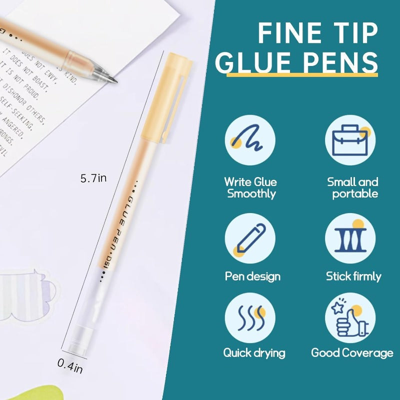 Fine Tip Glue Pens