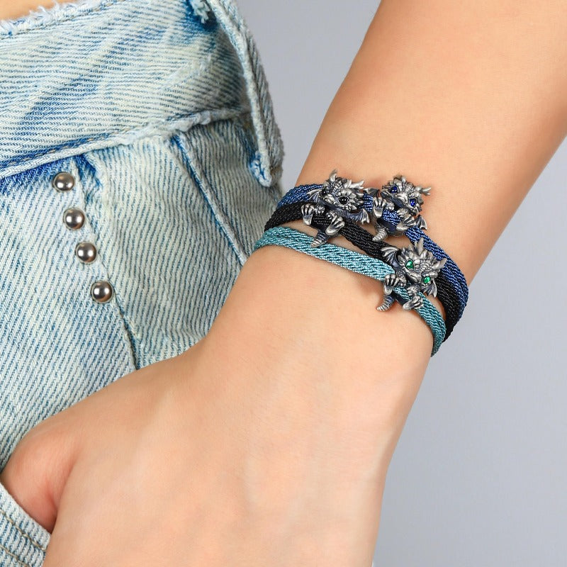 Handmade Adjustable Baby Dragon Bracelet