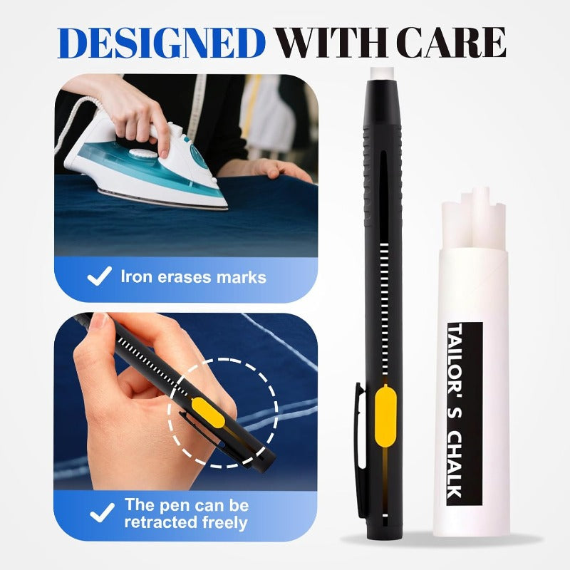 Seline Fabric Marking Pens Refillable Precision