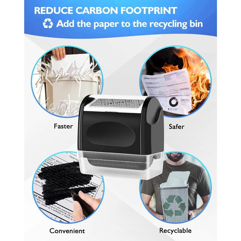 Privacy Protection Roller Stamp