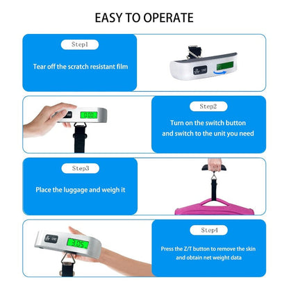 Portable Digital Luggage Scale