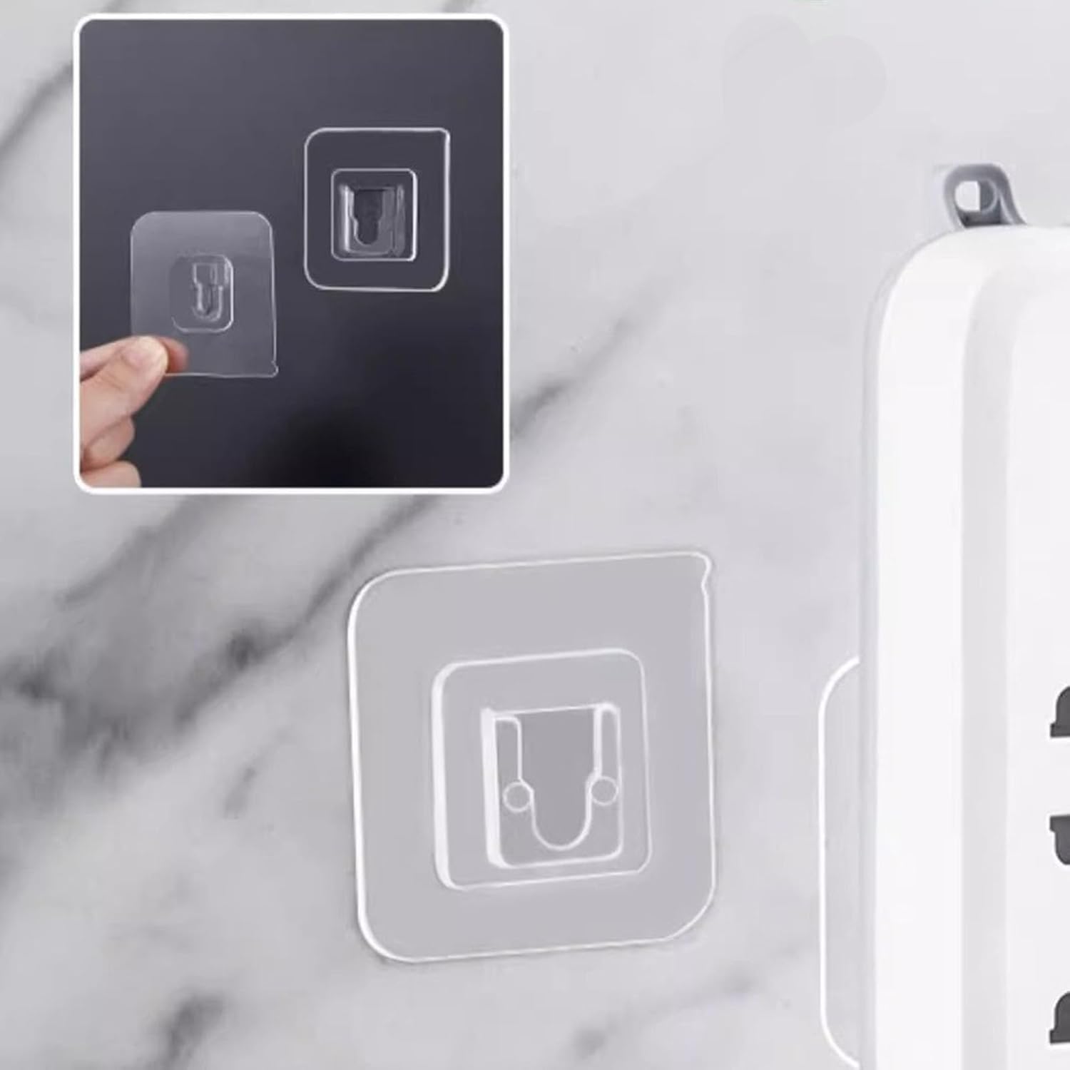 Damage-Free Reusable Adhesive Wall Hooks