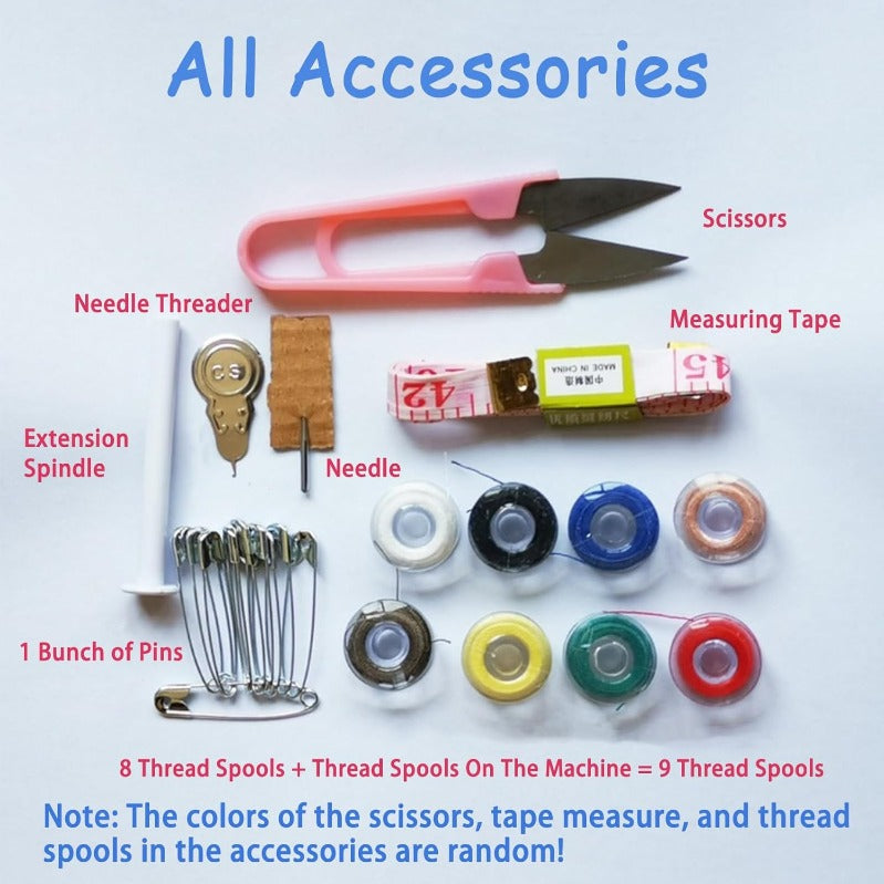 Mini Handheld Sewing Machine Kit – Cordless, Portable & Ready-to-Sew