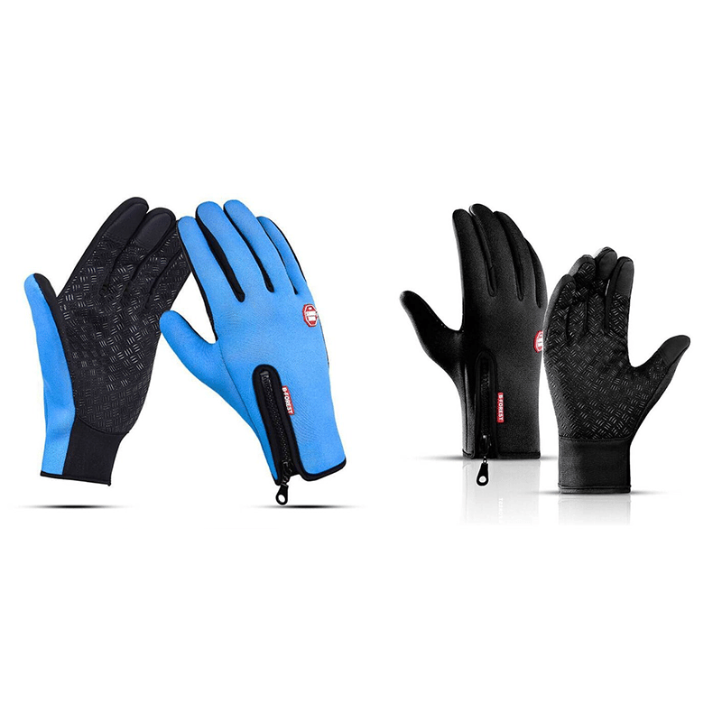 HeatGripX Windproof Thermal Slip Cold Weather Gloves
