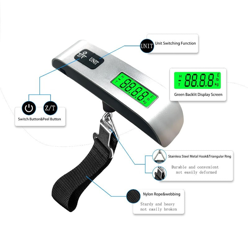 Portable Digital Luggage Scale