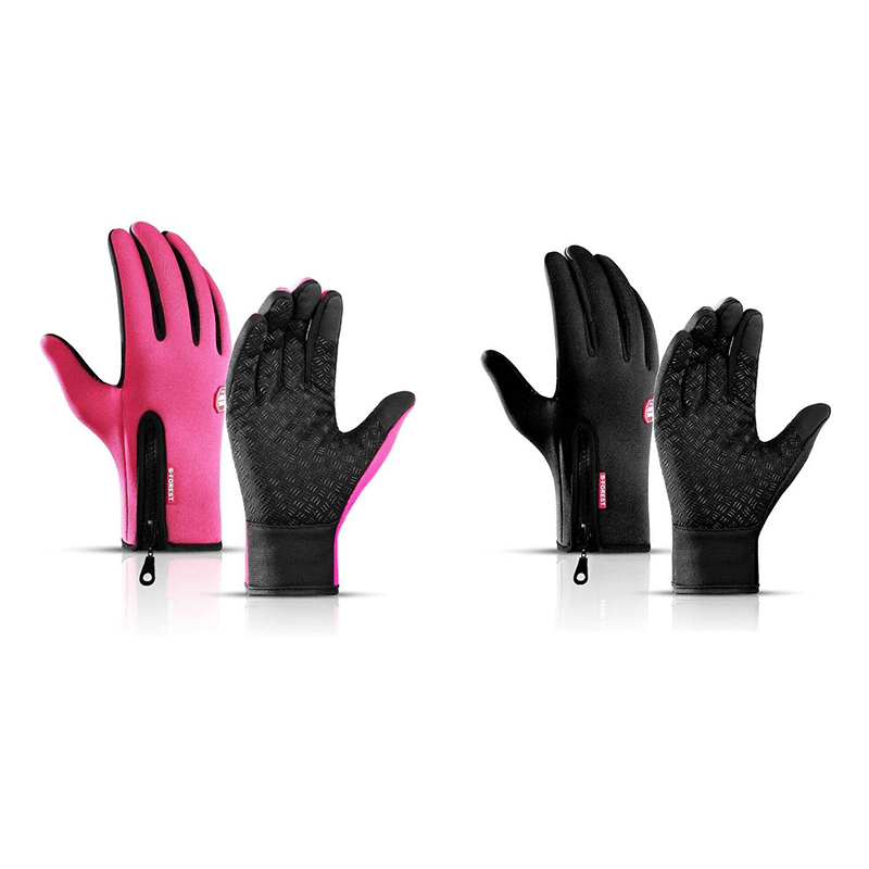 HeatGripX Windproof Thermal Slip Cold Weather Gloves