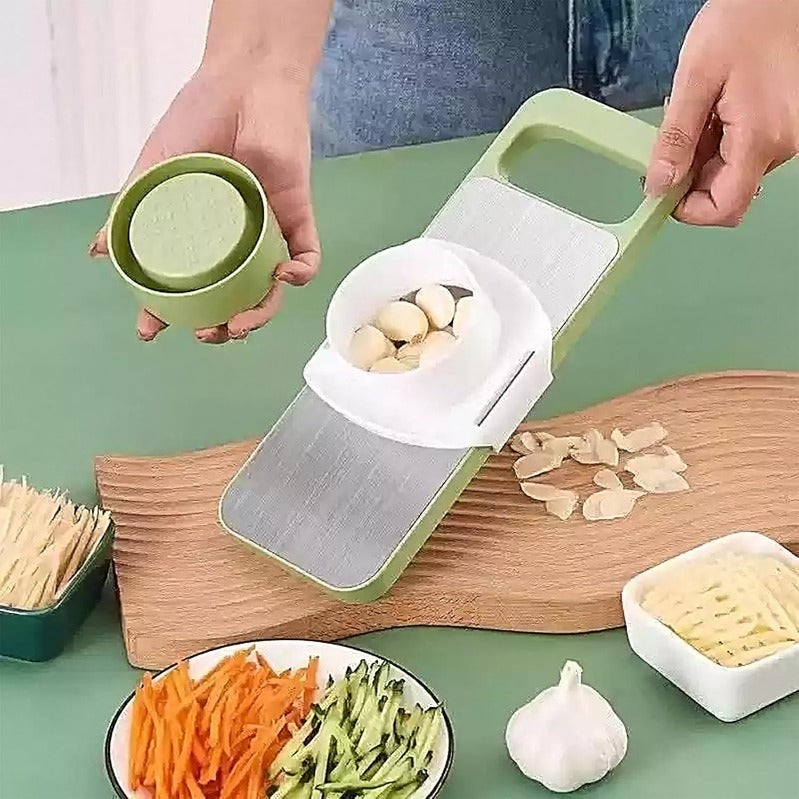 Woyuosn 6-in-1 SafePrep Mandoline Slicer