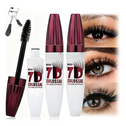 7D Waterproof Curl & Volume Mascara