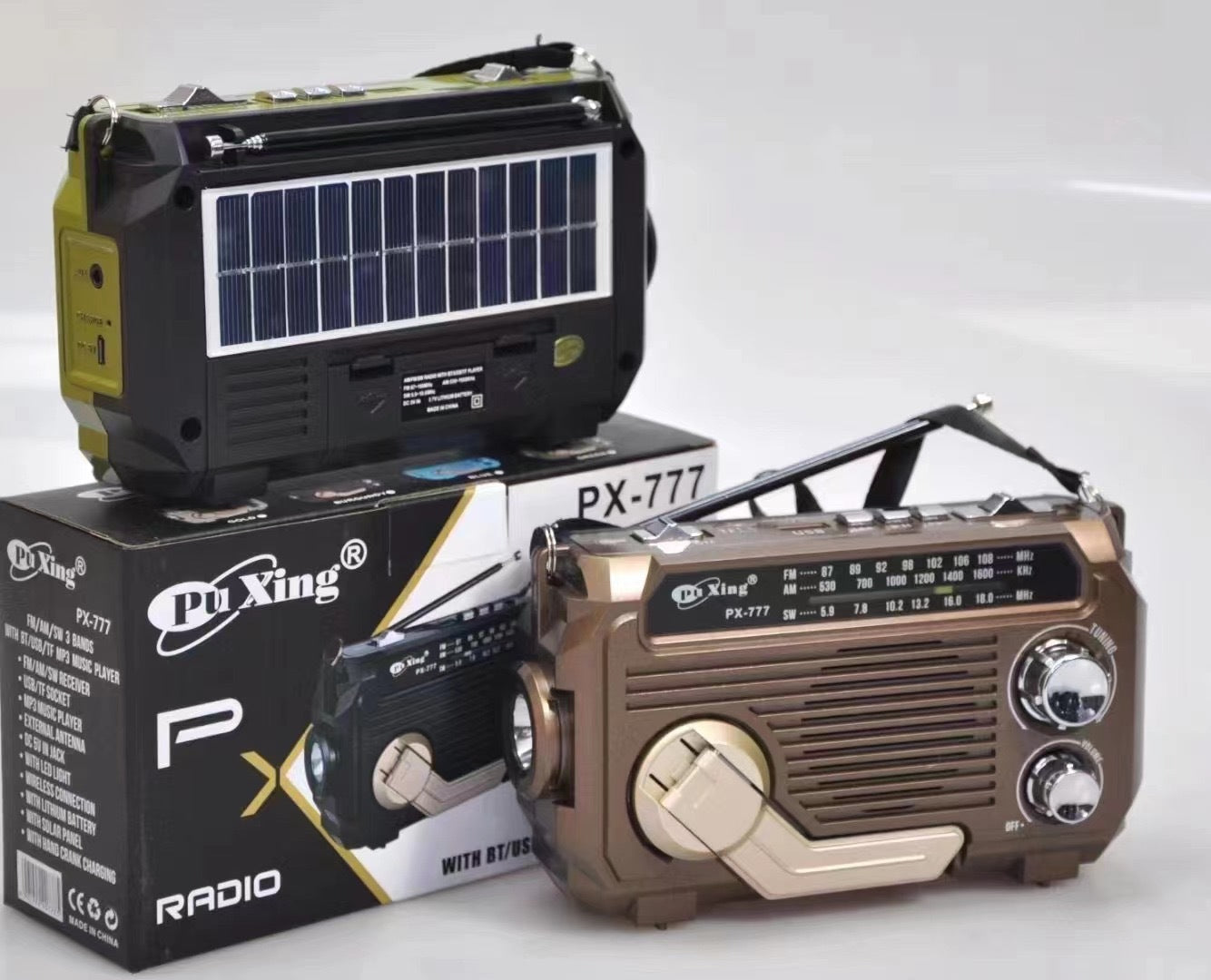 Eptchn Solar-Powered Radio