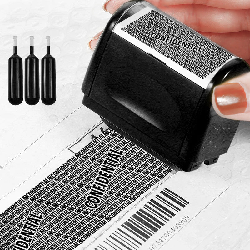 Privacy Protection Roller Stamp