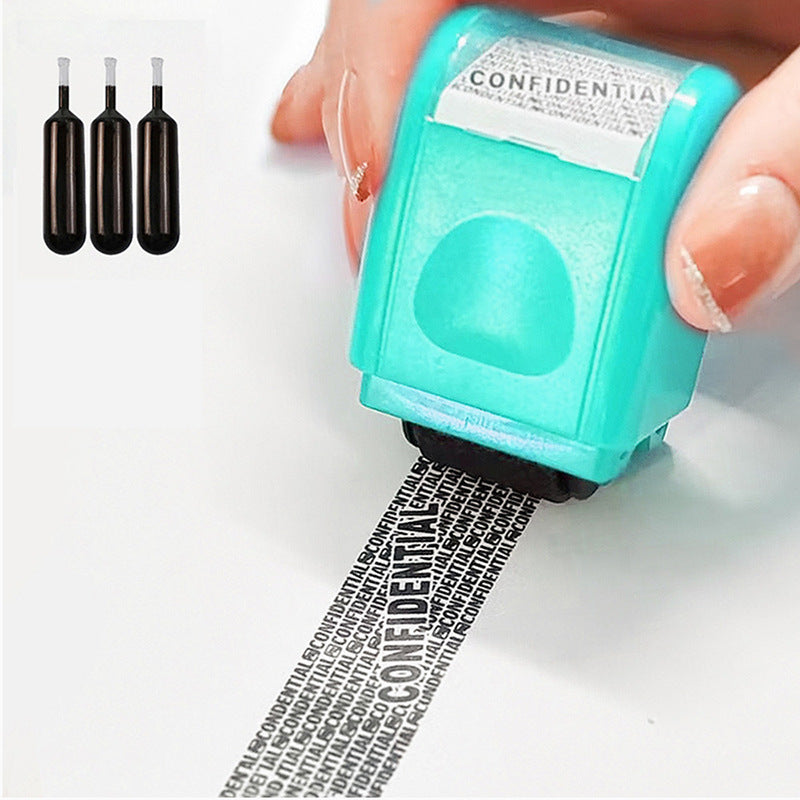 Privacy Protection Roller Stamp
