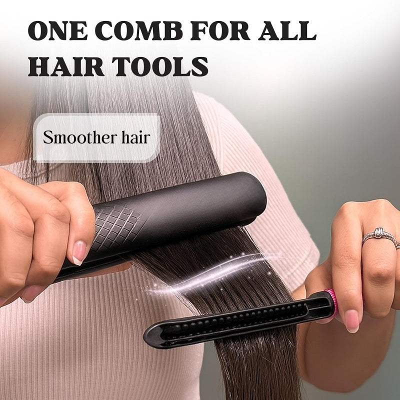 Heat-Resistant V Hair Styling Comb
