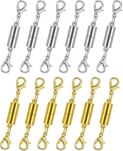 Versatile Magnetic Jewelry Clasp Extenders