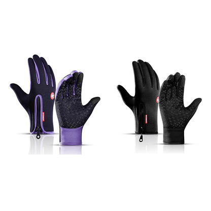 HeatGripX Windproof Thermal Slip Cold Weather Gloves