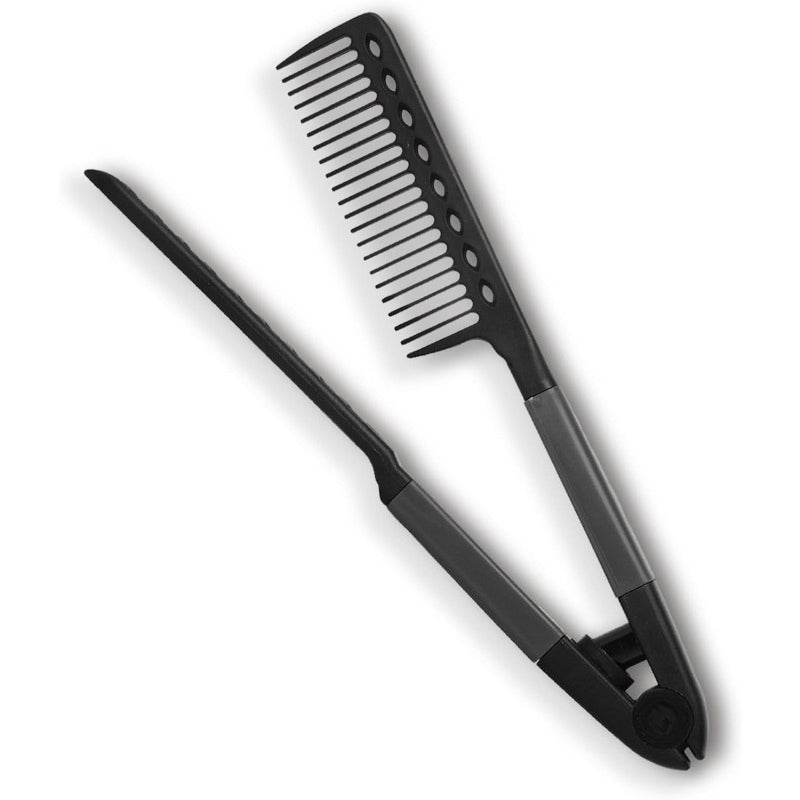Heat-Resistant V Hair Styling Comb
