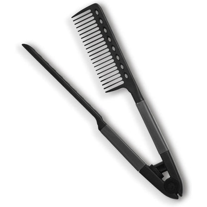 Heat-Resistant V Hair Styling Comb