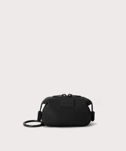Dagne Dover Hunter Keychain in black.