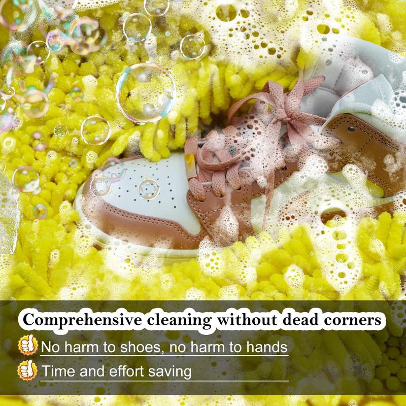 Chenille Microfiber Shoe Washing Bag – Gentle & Effective Machine Wash Protection