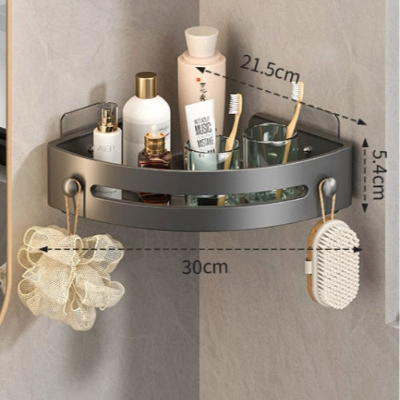 No-Drill Triangle Shower Caddy
