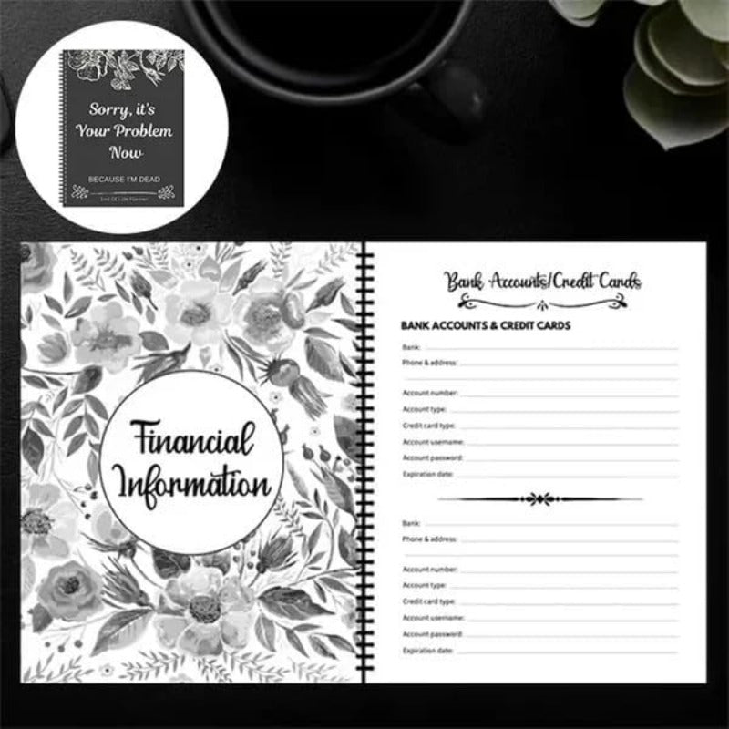 Humorous End-of-Life Planner